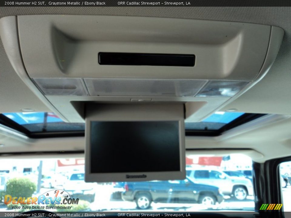 2008 Hummer H2 SUT Graystone Metallic / Ebony Black Photo #12