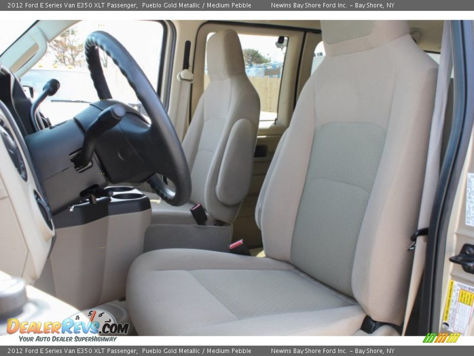 2012 Ford E Series Van E350 XLT Passenger Pueblo Gold Metallic / Medium Pebble Photo #11