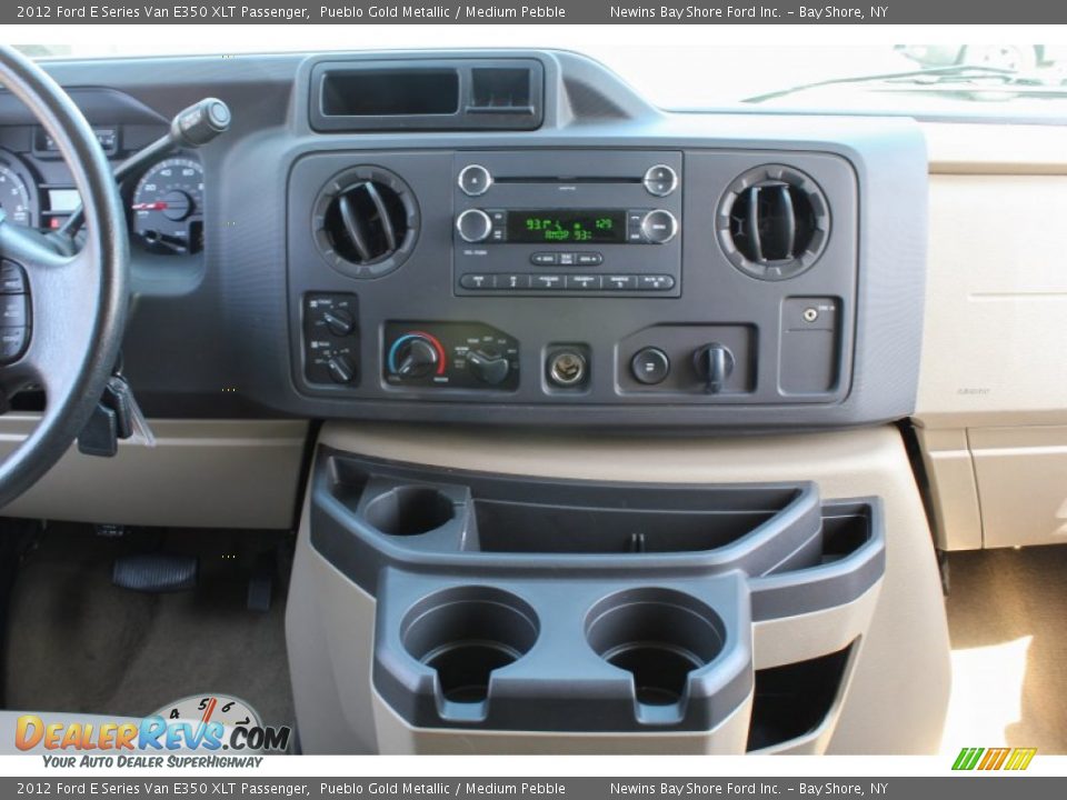 2012 Ford E Series Van E350 XLT Passenger Pueblo Gold Metallic / Medium Pebble Photo #12