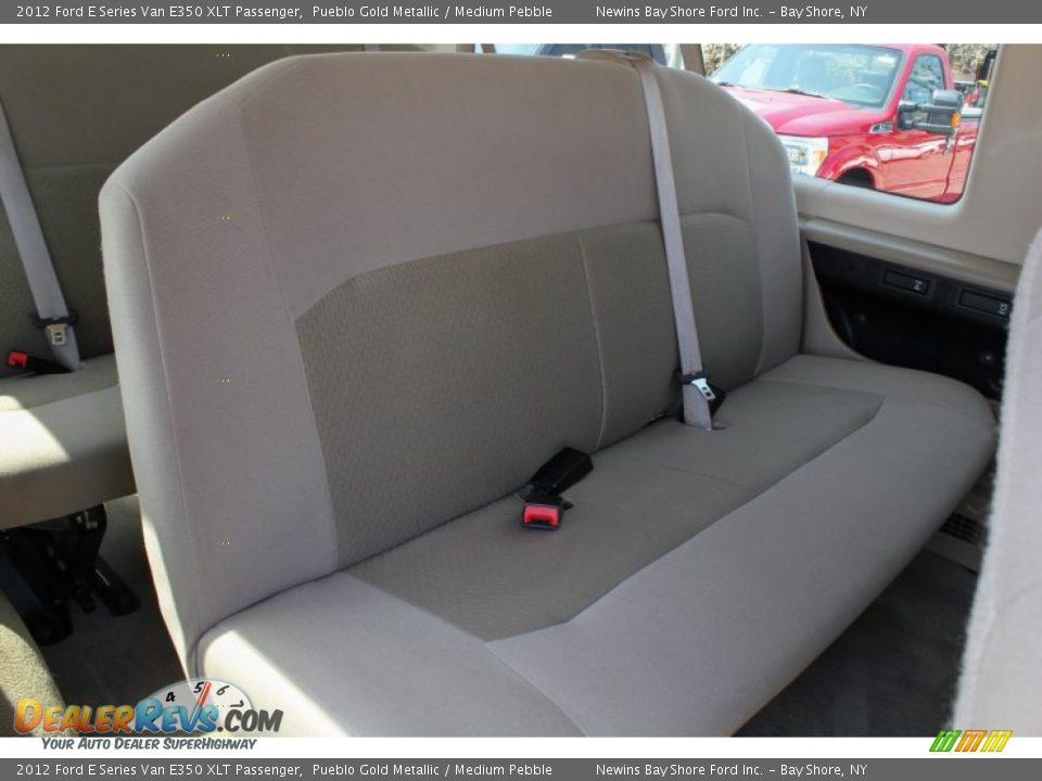 2012 Ford E Series Van E350 XLT Passenger Pueblo Gold Metallic / Medium Pebble Photo #17