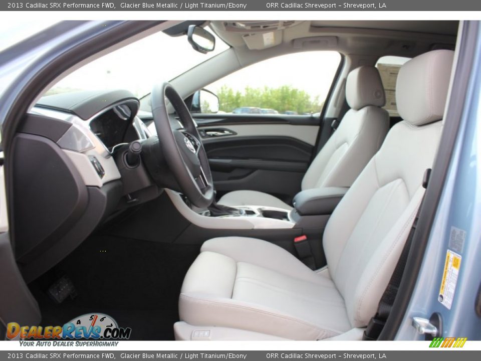 2013 Cadillac SRX Performance FWD Glacier Blue Metallic / Light Titanium/Ebony Photo #16