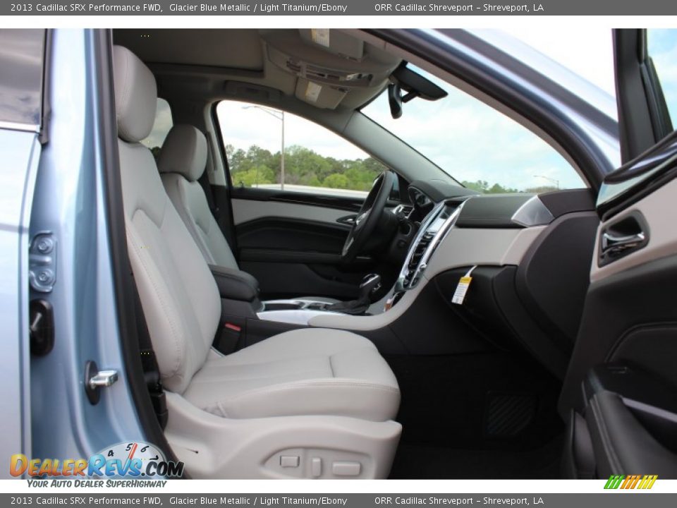 2013 Cadillac SRX Performance FWD Glacier Blue Metallic / Light Titanium/Ebony Photo #18