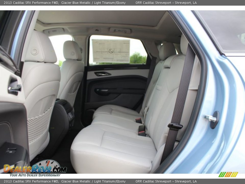 2013 Cadillac SRX Performance FWD Glacier Blue Metallic / Light Titanium/Ebony Photo #20
