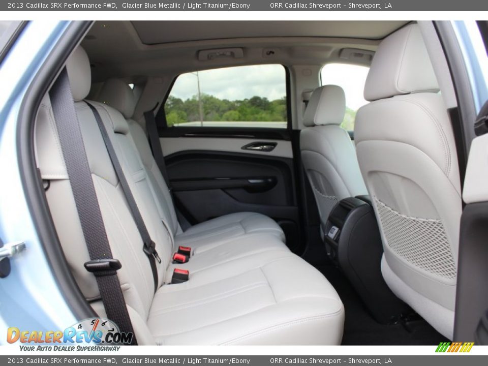 2013 Cadillac SRX Performance FWD Glacier Blue Metallic / Light Titanium/Ebony Photo #22