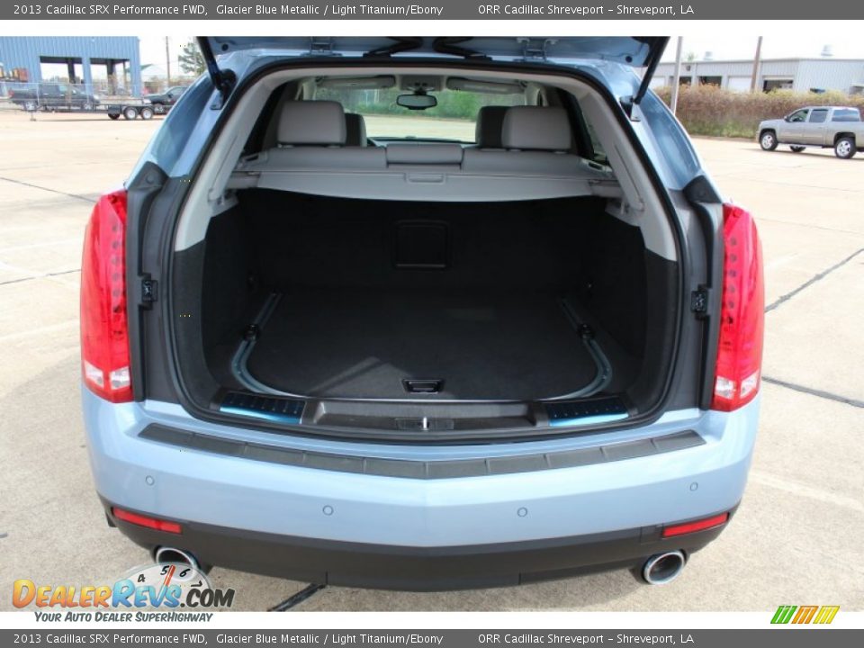 2013 Cadillac SRX Performance FWD Glacier Blue Metallic / Light Titanium/Ebony Photo #23