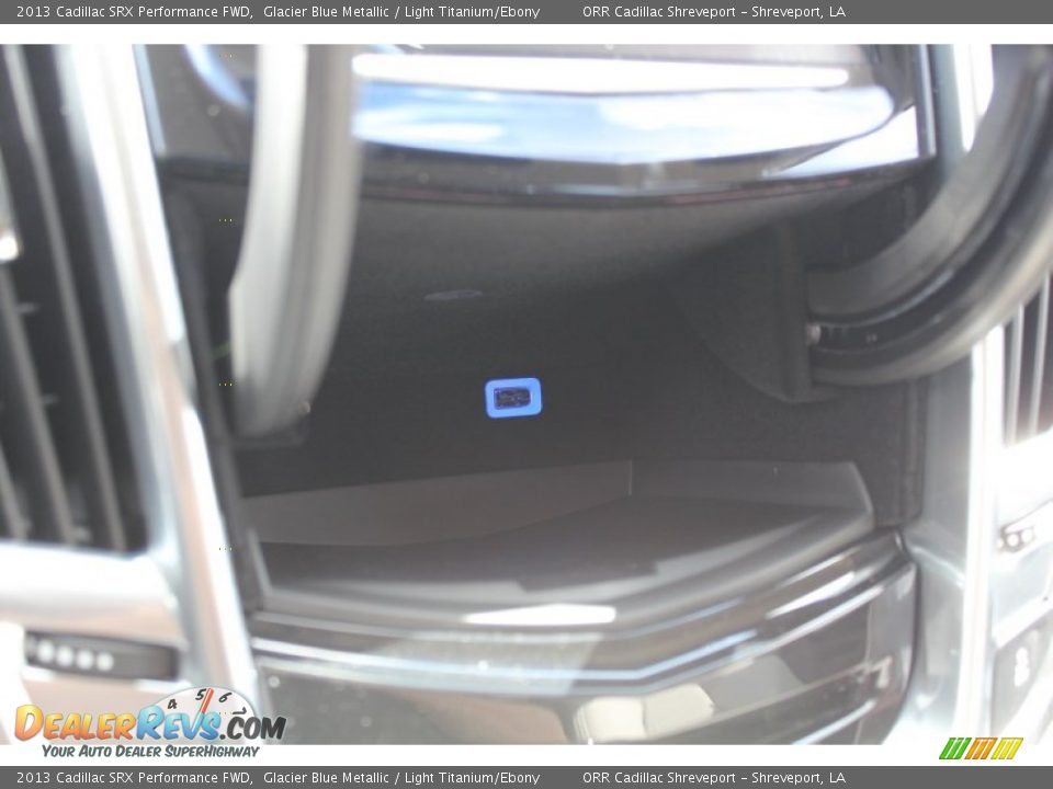 2013 Cadillac SRX Performance FWD Glacier Blue Metallic / Light Titanium/Ebony Photo #30