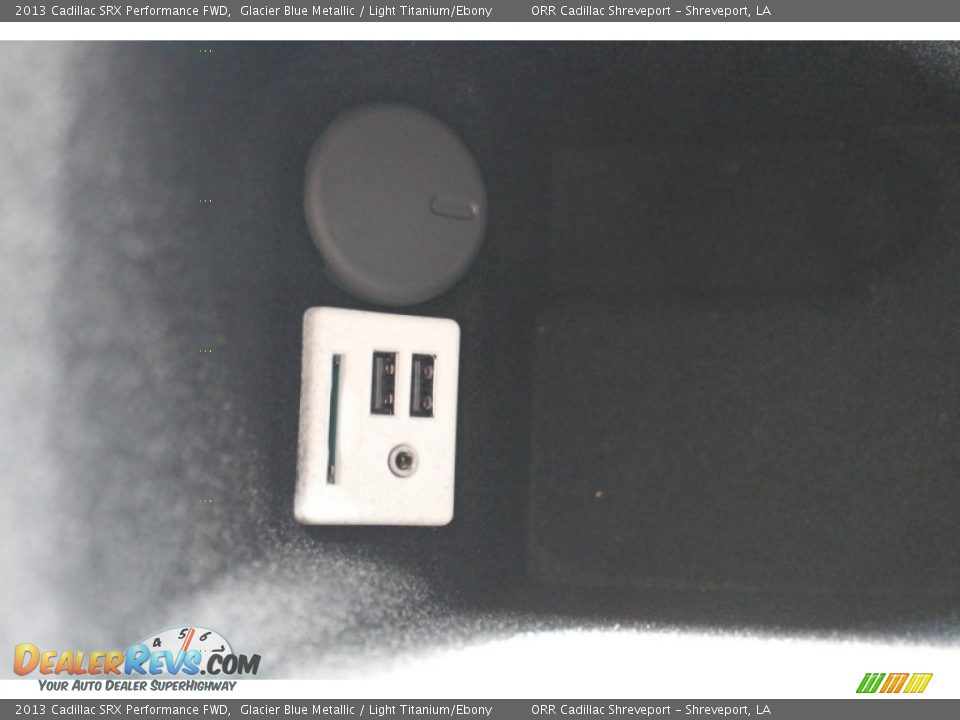 2013 Cadillac SRX Performance FWD Glacier Blue Metallic / Light Titanium/Ebony Photo #31