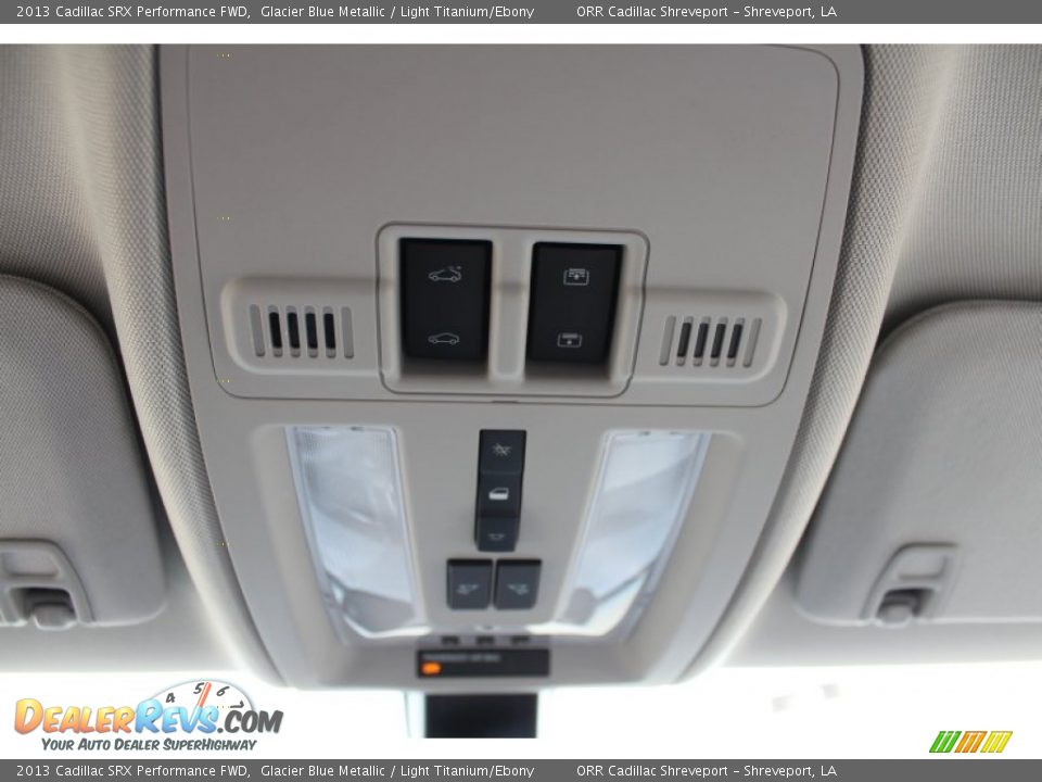 2013 Cadillac SRX Performance FWD Glacier Blue Metallic / Light Titanium/Ebony Photo #33