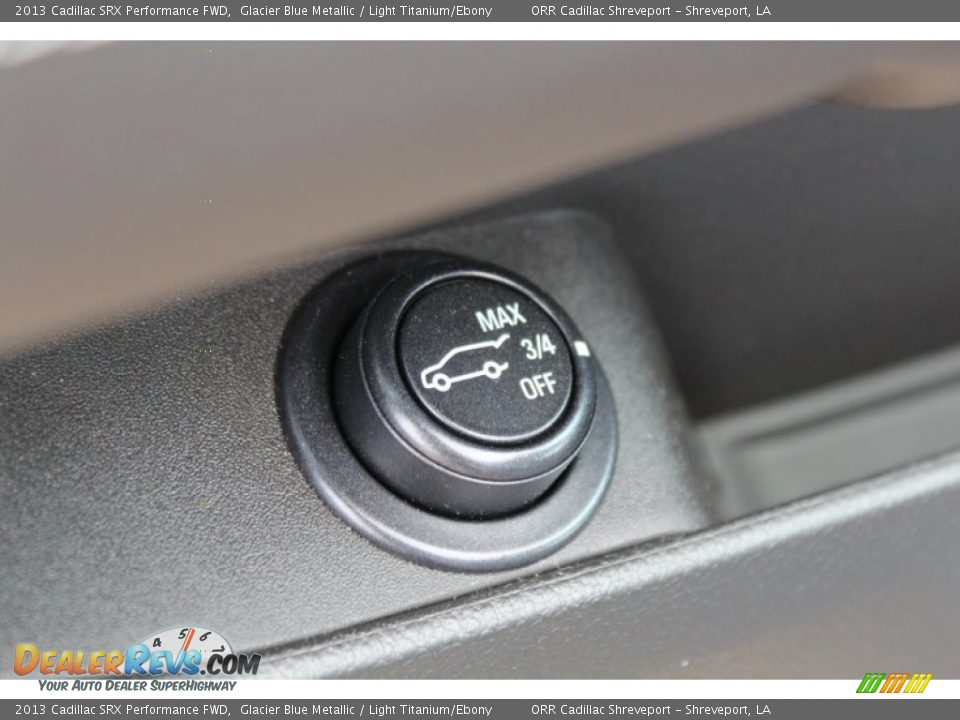 2013 Cadillac SRX Performance FWD Glacier Blue Metallic / Light Titanium/Ebony Photo #35