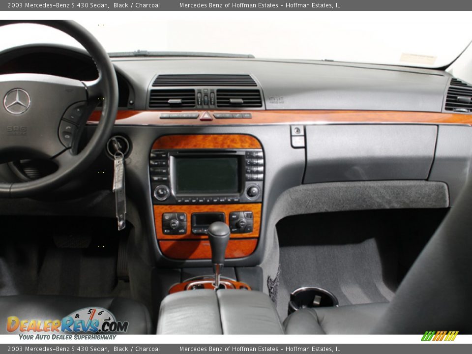 Dashboard of 2003 Mercedes-Benz S 430 Sedan Photo #9