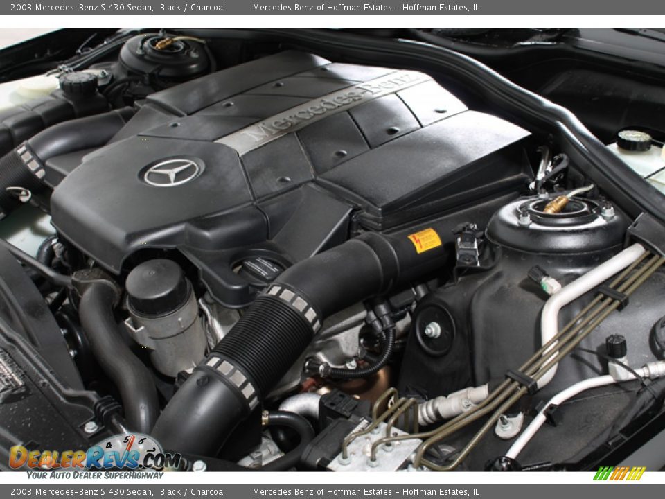 2003 Mercedes-Benz S 430 Sedan 4.3 Liter SOHC 24-Valve V8 Engine Photo #24
