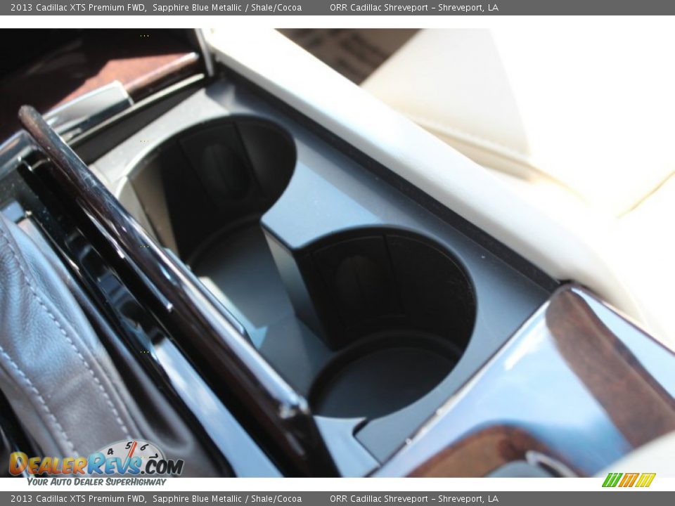 2013 Cadillac XTS Premium FWD Sapphire Blue Metallic / Shale/Cocoa Photo #27