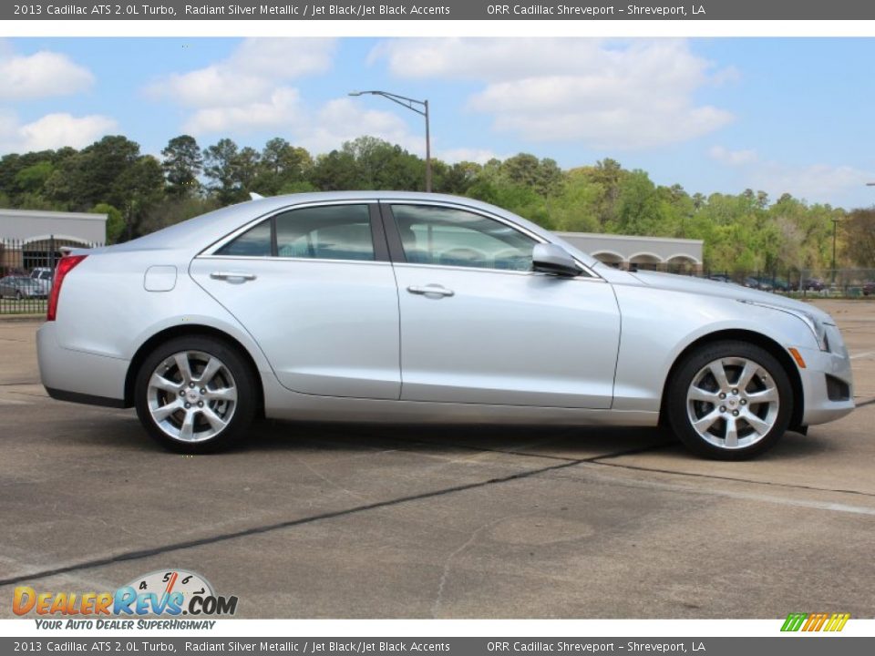 Radiant Silver Metallic 2013 Cadillac ATS 2.0L Turbo Photo #6