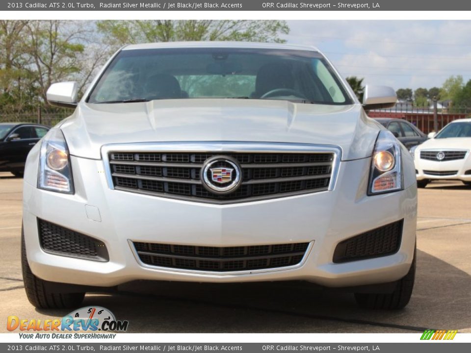 2013 Cadillac ATS 2.0L Turbo Radiant Silver Metallic / Jet Black/Jet Black Accents Photo #7