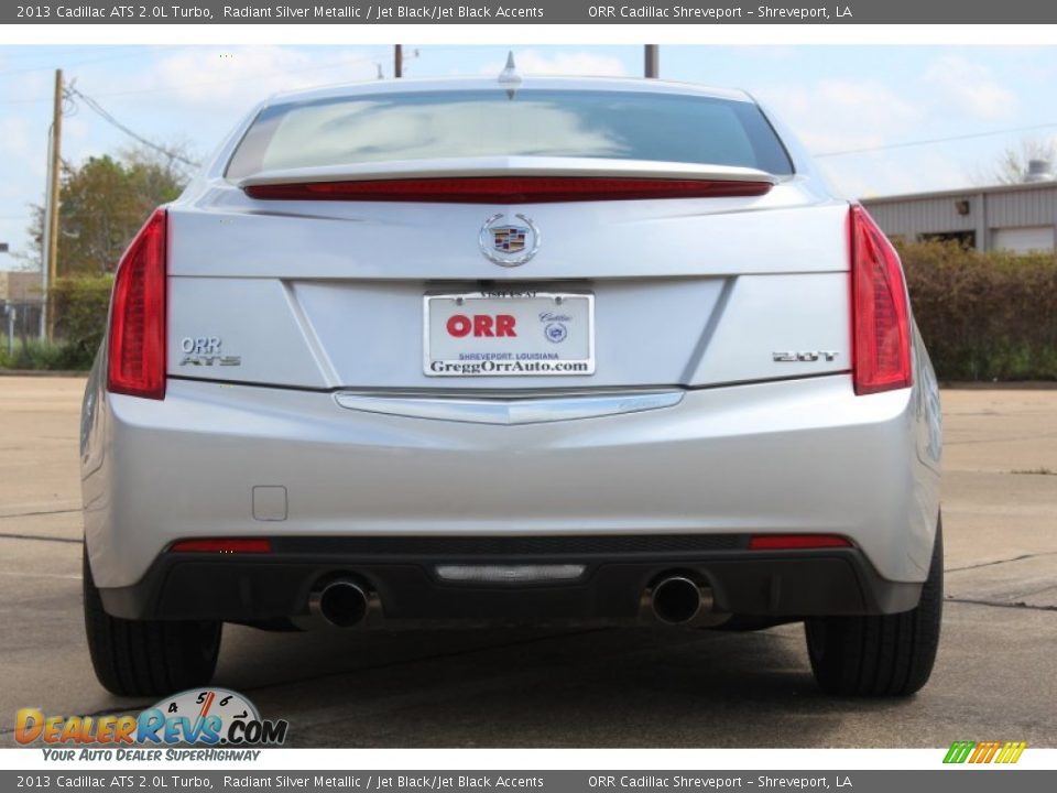 2013 Cadillac ATS 2.0L Turbo Radiant Silver Metallic / Jet Black/Jet Black Accents Photo #8