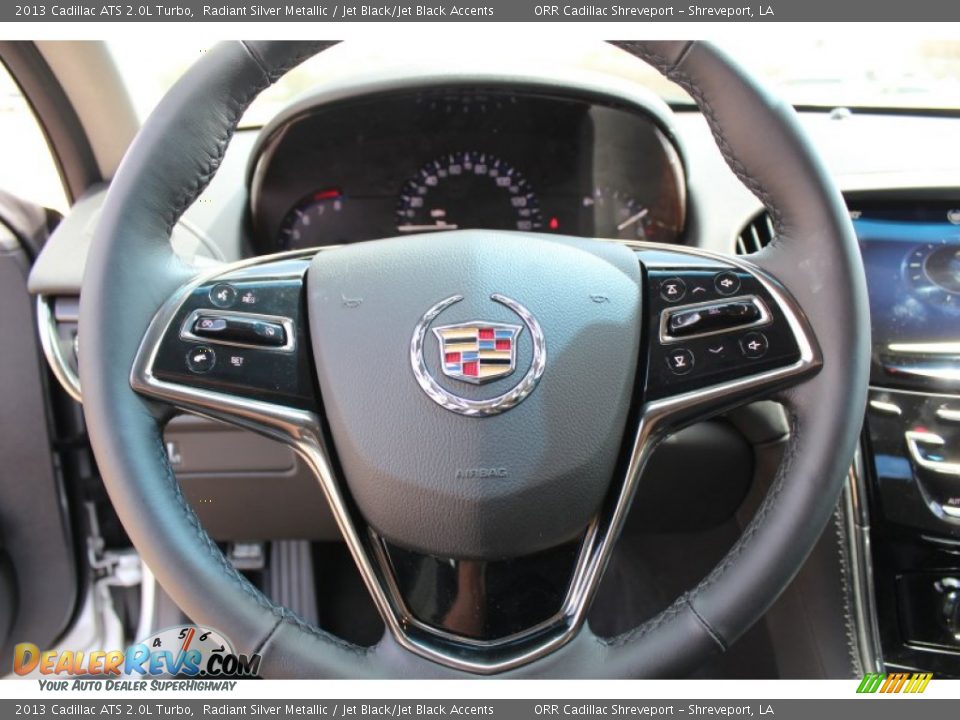 2013 Cadillac ATS 2.0L Turbo Steering Wheel Photo #14