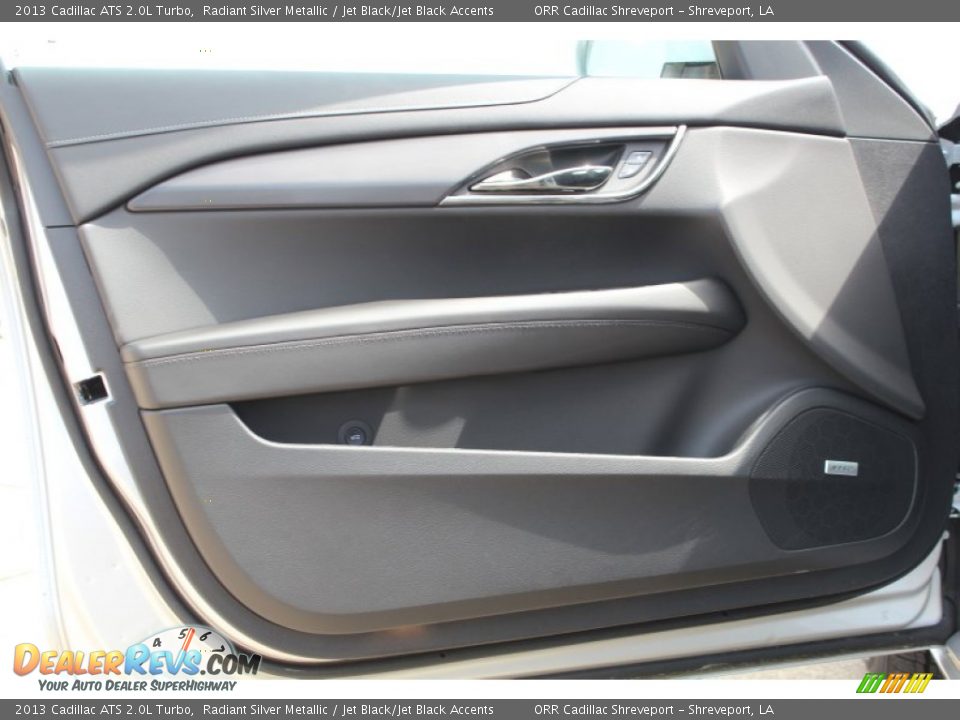 2013 Cadillac ATS 2.0L Turbo Radiant Silver Metallic / Jet Black/Jet Black Accents Photo #15