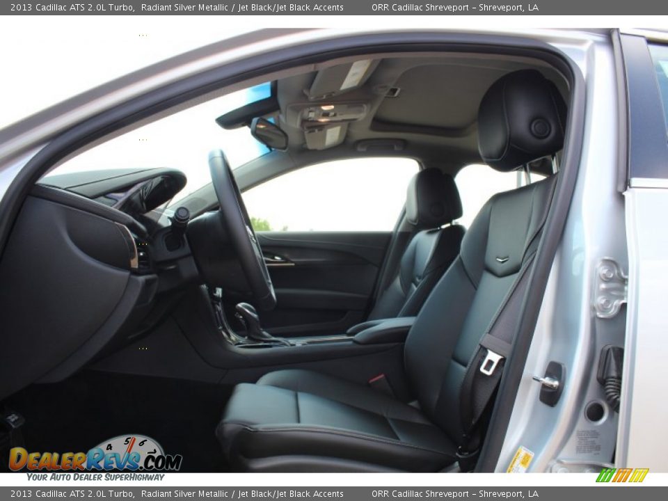 2013 Cadillac ATS 2.0L Turbo Radiant Silver Metallic / Jet Black/Jet Black Accents Photo #16