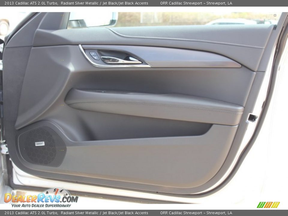 2013 Cadillac ATS 2.0L Turbo Radiant Silver Metallic / Jet Black/Jet Black Accents Photo #17