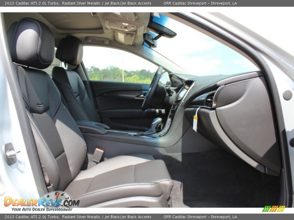 2013 Cadillac ATS 2.0L Turbo Radiant Silver Metallic / Jet Black/Jet Black Accents Photo #18