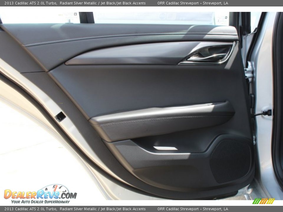 2013 Cadillac ATS 2.0L Turbo Radiant Silver Metallic / Jet Black/Jet Black Accents Photo #19