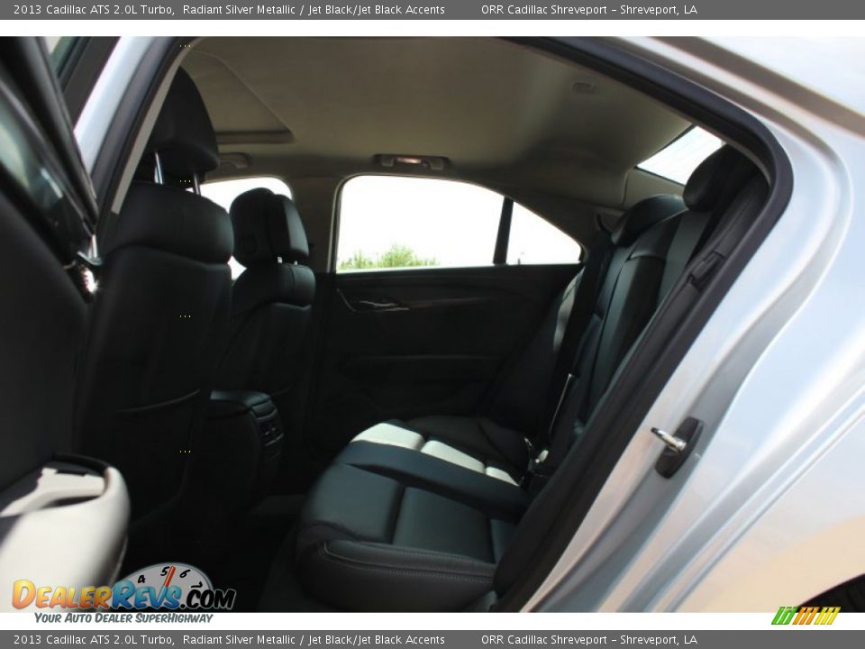 2013 Cadillac ATS 2.0L Turbo Radiant Silver Metallic / Jet Black/Jet Black Accents Photo #20