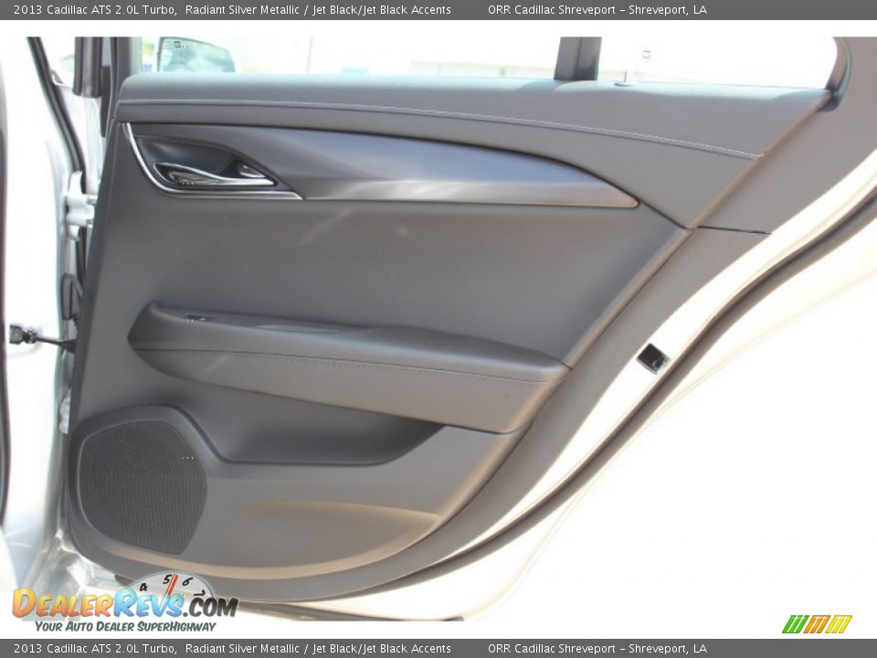 2013 Cadillac ATS 2.0L Turbo Radiant Silver Metallic / Jet Black/Jet Black Accents Photo #21