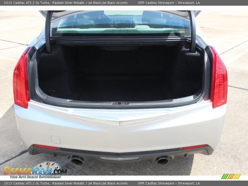 2013 Cadillac ATS 2.0L Turbo Radiant Silver Metallic / Jet Black/Jet Black Accents Photo #23
