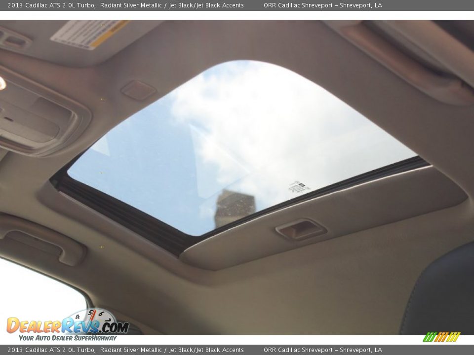 2013 Cadillac ATS 2.0L Turbo Radiant Silver Metallic / Jet Black/Jet Black Accents Photo #25