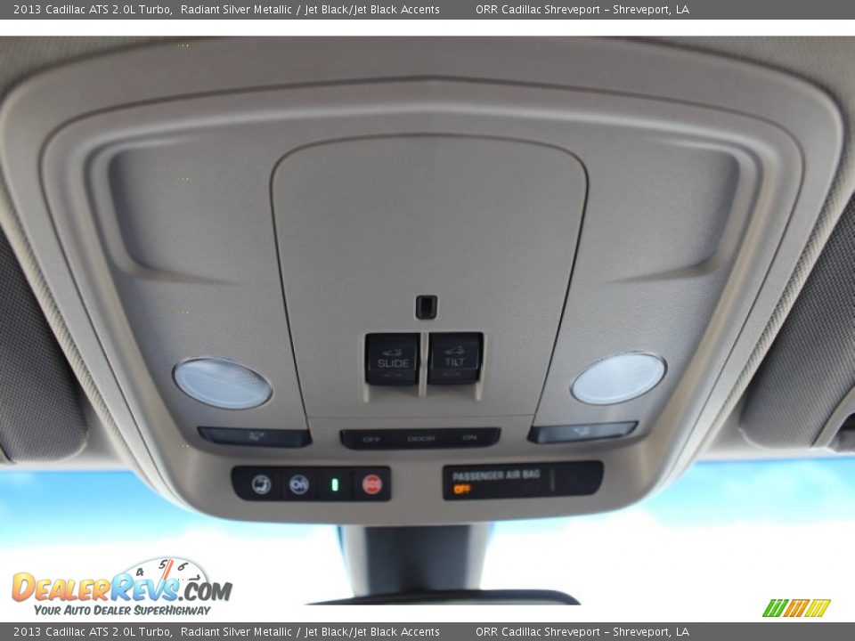 2013 Cadillac ATS 2.0L Turbo Radiant Silver Metallic / Jet Black/Jet Black Accents Photo #30