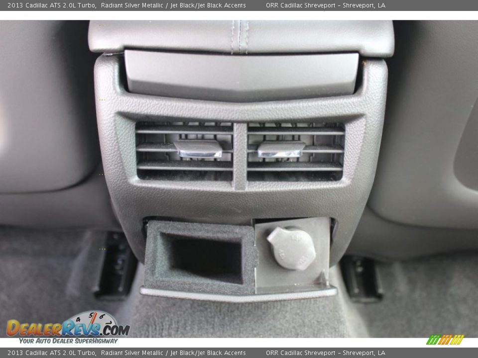 2013 Cadillac ATS 2.0L Turbo Radiant Silver Metallic / Jet Black/Jet Black Accents Photo #33