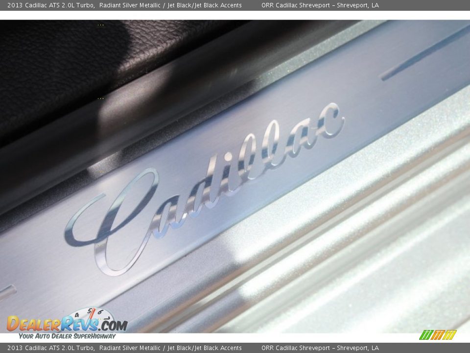 2013 Cadillac ATS 2.0L Turbo Radiant Silver Metallic / Jet Black/Jet Black Accents Photo #34