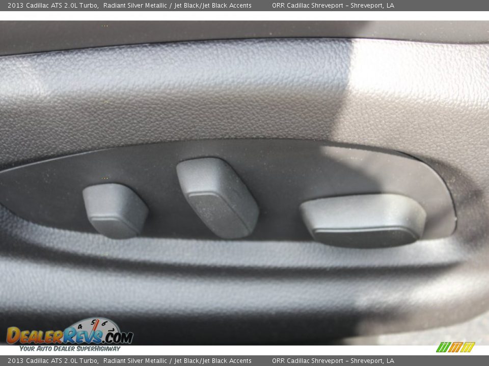 2013 Cadillac ATS 2.0L Turbo Radiant Silver Metallic / Jet Black/Jet Black Accents Photo #35