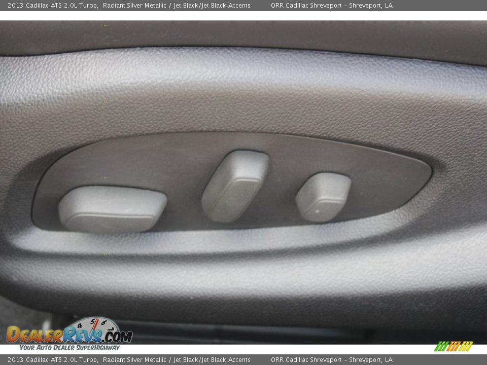 2013 Cadillac ATS 2.0L Turbo Radiant Silver Metallic / Jet Black/Jet Black Accents Photo #36