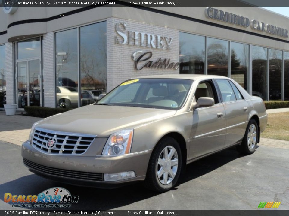 2006 Cadillac DTS Luxury Radiant Bronze Metallic / Cashmere Photo #1