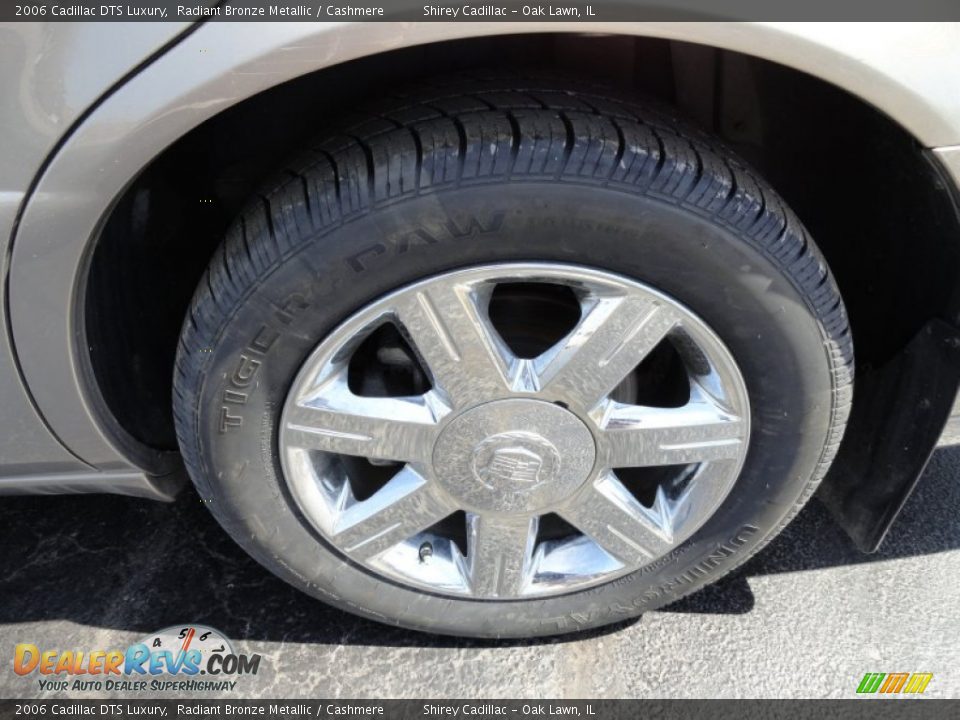 2006 Cadillac DTS Luxury Radiant Bronze Metallic / Cashmere Photo #8