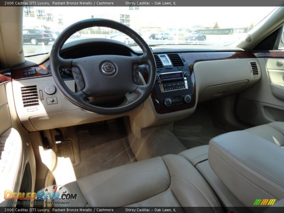 2006 Cadillac DTS Luxury Radiant Bronze Metallic / Cashmere Photo #11