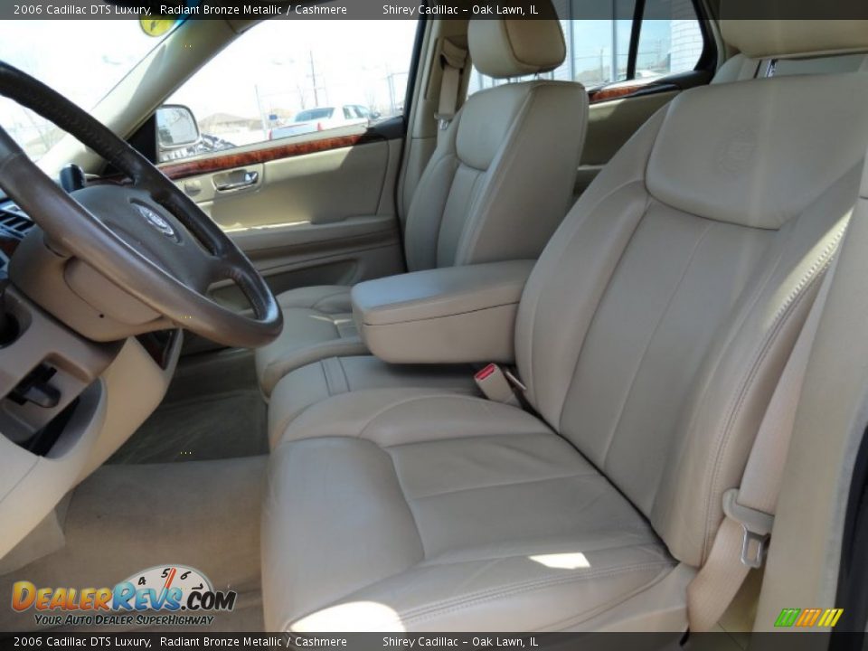 2006 Cadillac DTS Luxury Radiant Bronze Metallic / Cashmere Photo #12
