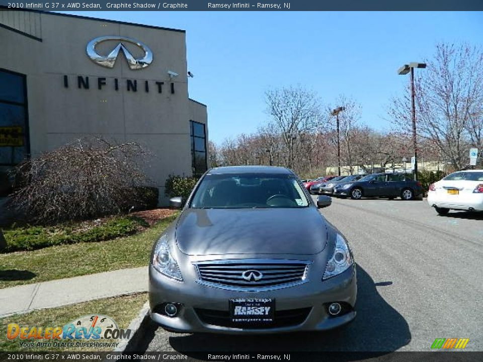 2010 Infiniti G 37 x AWD Sedan Graphite Shadow / Graphite Photo #1
