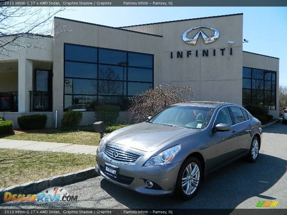 2010 Infiniti G 37 x AWD Sedan Graphite Shadow / Graphite Photo #2