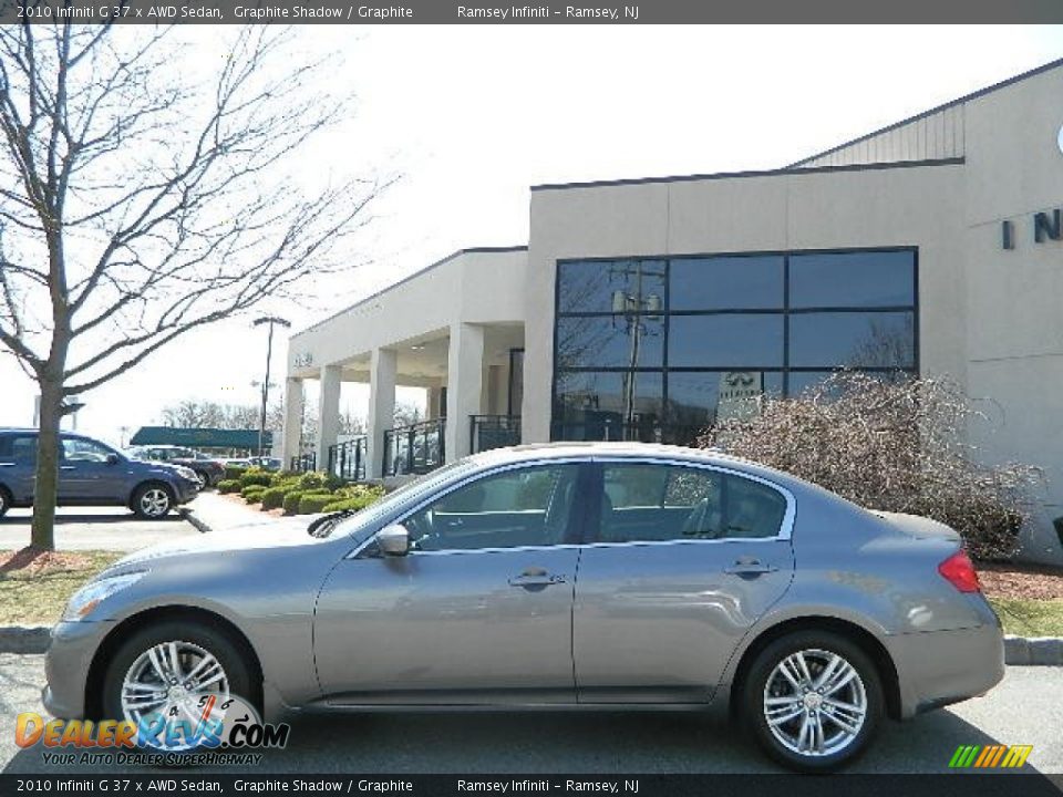 2010 Infiniti G 37 x AWD Sedan Graphite Shadow / Graphite Photo #4