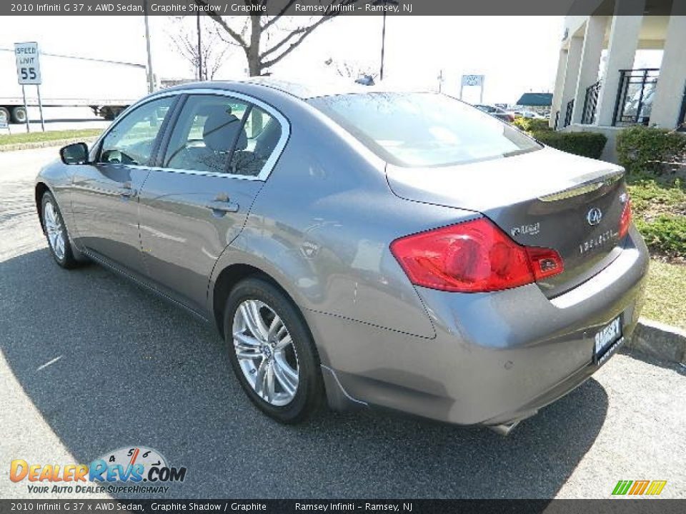 2010 Infiniti G 37 x AWD Sedan Graphite Shadow / Graphite Photo #5