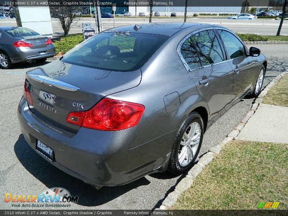 2010 Infiniti G 37 x AWD Sedan Graphite Shadow / Graphite Photo #7