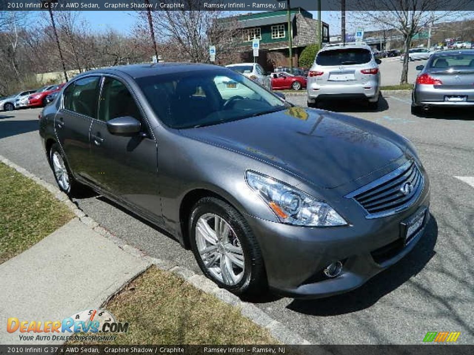 2010 Infiniti G 37 x AWD Sedan Graphite Shadow / Graphite Photo #8