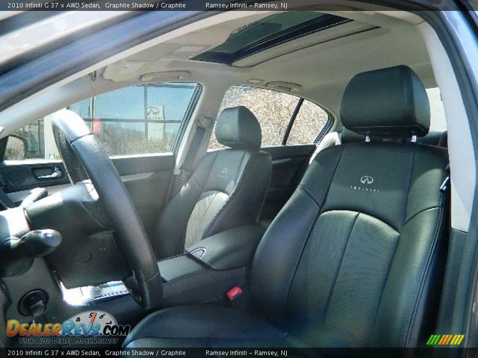2010 Infiniti G 37 x AWD Sedan Graphite Shadow / Graphite Photo #11
