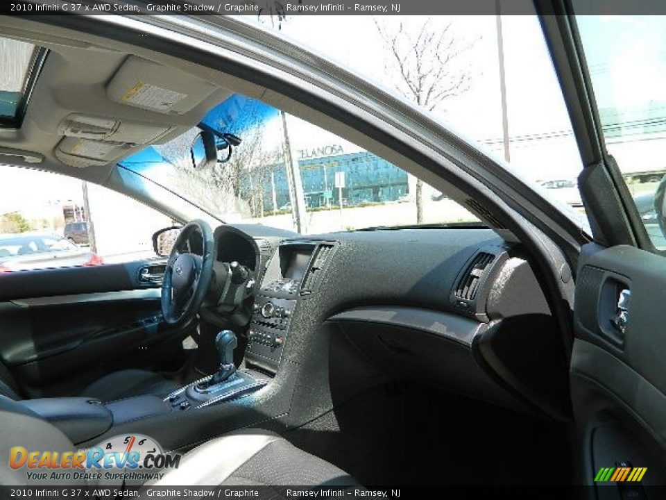 2010 Infiniti G 37 x AWD Sedan Graphite Shadow / Graphite Photo #14
