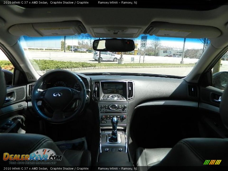 2010 Infiniti G 37 x AWD Sedan Graphite Shadow / Graphite Photo #15