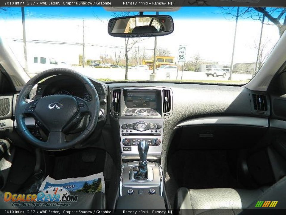2010 Infiniti G 37 x AWD Sedan Graphite Shadow / Graphite Photo #16