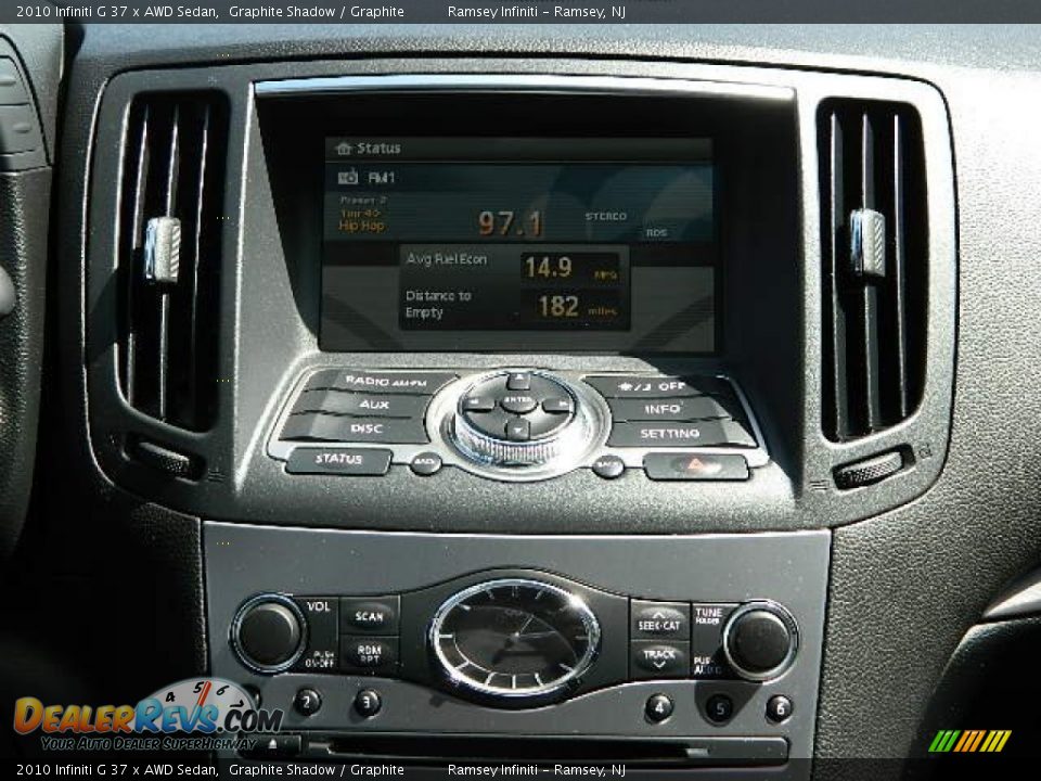 2010 Infiniti G 37 x AWD Sedan Graphite Shadow / Graphite Photo #19