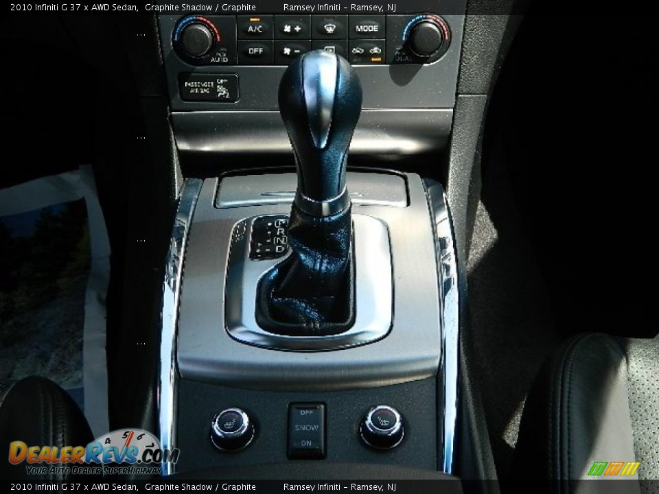 2010 Infiniti G 37 x AWD Sedan Graphite Shadow / Graphite Photo #20